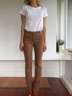Vintage SONIA by Sonia Rykiel | Brown Lightweight Stretch Denim